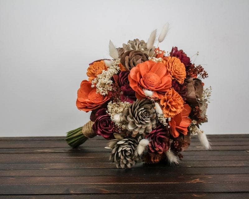 Sweater Weather - Finished Bouquet - Sola Wood Flowers