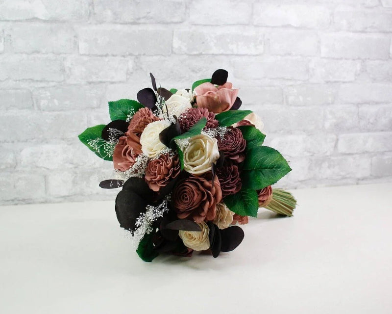 Sweet Serenade Bridal Bouquet - Sola Wood Flowers