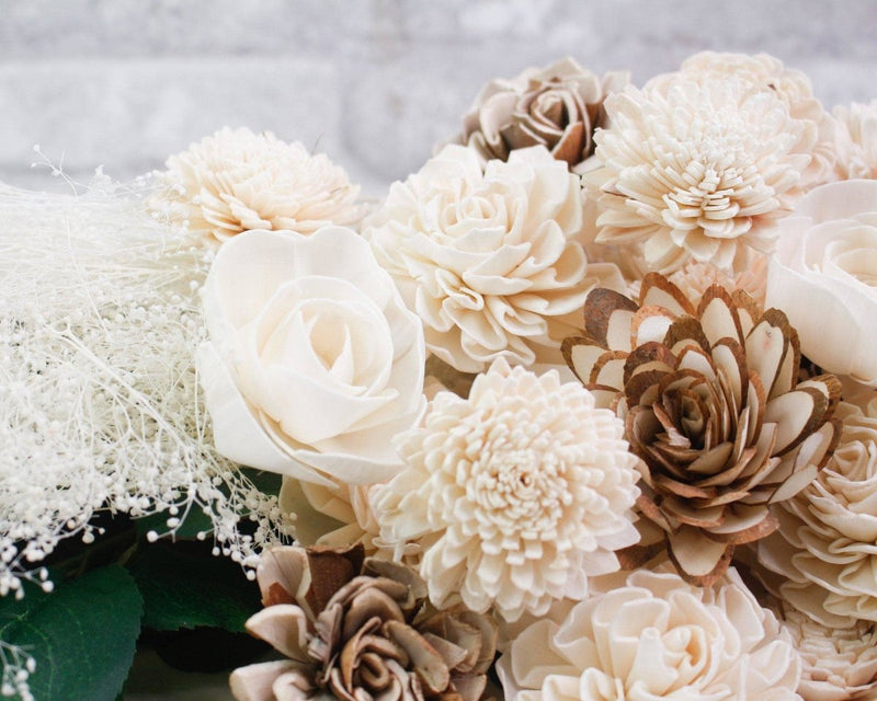 Sweet Serenade Bridal Bouquet Kit - Sola Wood Flowers
