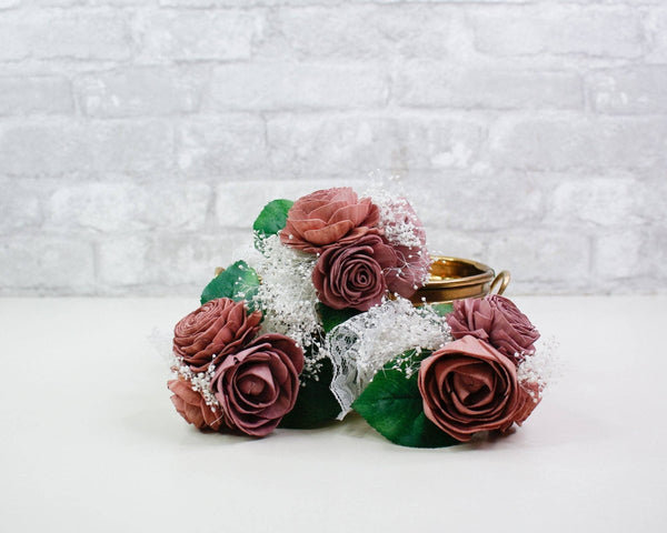 Sweet Serenade Corsage Craft Kit (Set Of 3) - Sola Wood Flowers