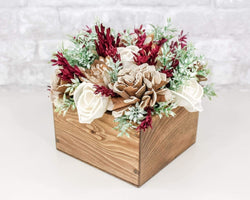 Tea Leaf Centerpiece Craft Kit - Sola Wood Flowers