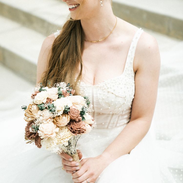 The Best Bridal Bouquet - Sola Wood Flowers