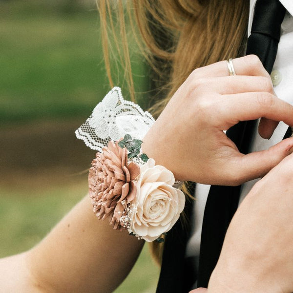 The Best Corsage (Set Of 3) - Sola Wood Flowers