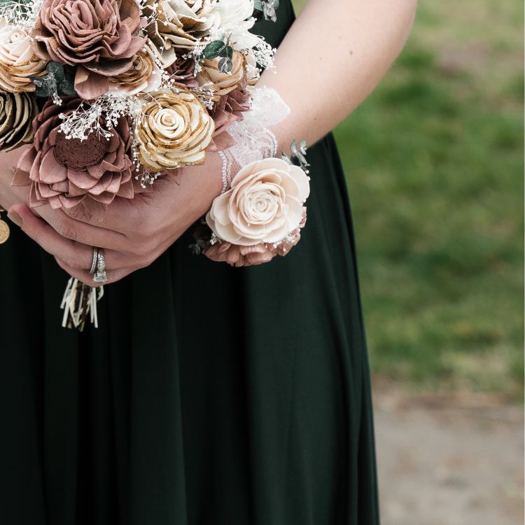 The Best Corsage (Set Of 3) - Sola Wood Flowers