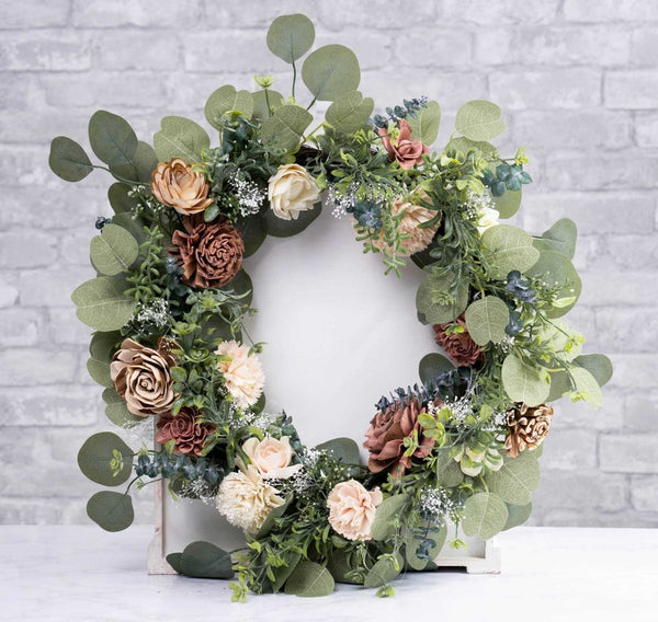 The Best Wreath (Large) - Sola Wood Flowers