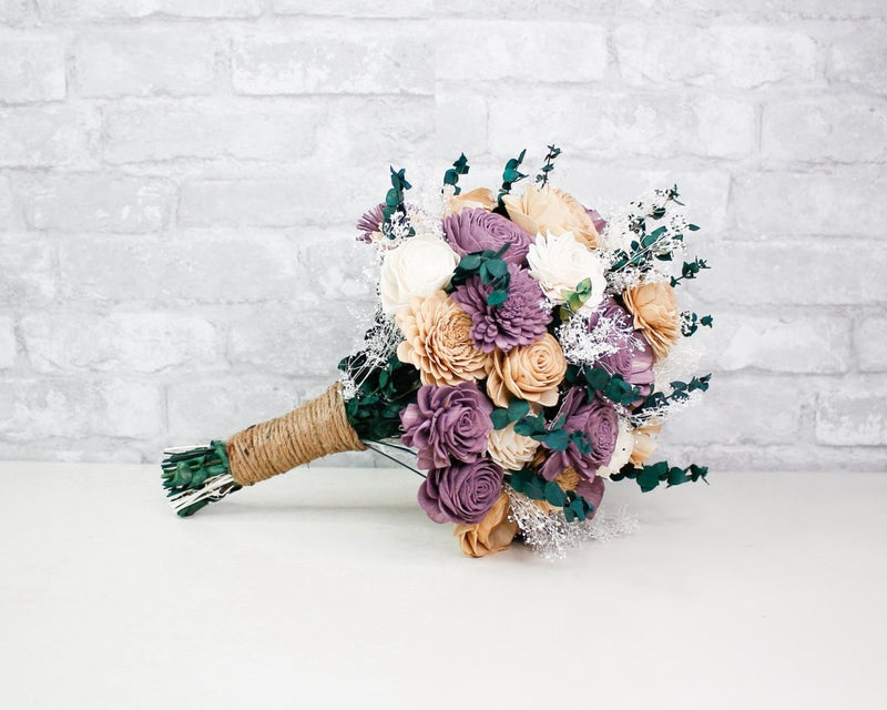 Tie The Knot Bridal Bouquet Kit - Sola Wood Flowers