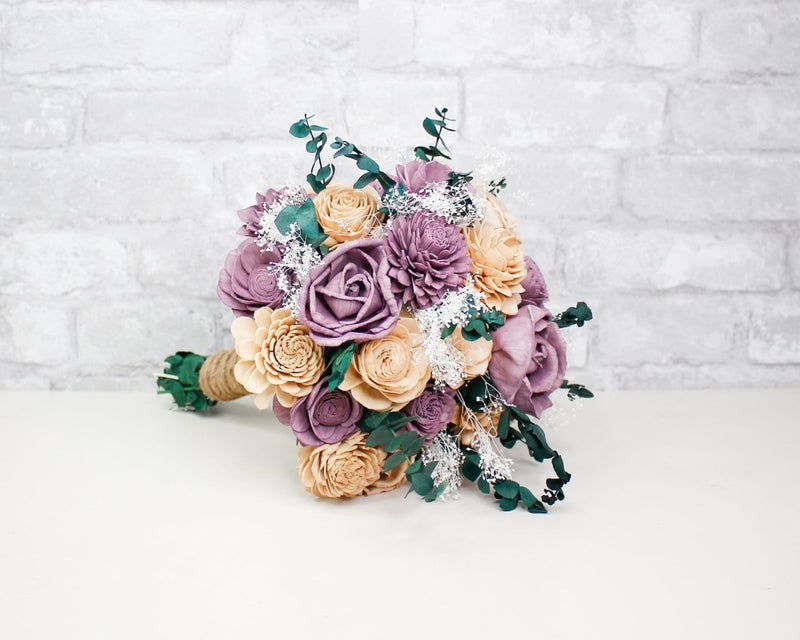 Tie The Knot Bridesmaid Bouquet Kit - Sola Wood Flowers