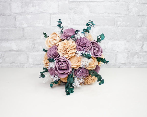Tie The Knot Bridesmaid Bouquet Kit - Sola Wood Flowers