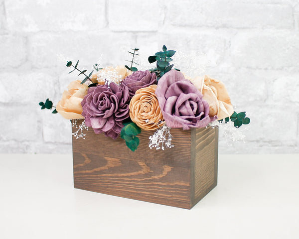 Tie The Knot Centerpiece Craft Kit - Sola Wood Flowers