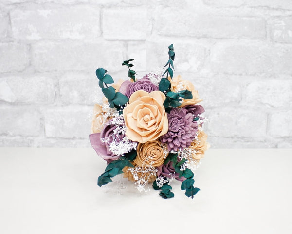 Tie The Knot Mini Bouquet Kit - Sola Wood Flowers
