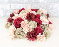 Timeless Ruby Assortment - Sola Wood Flowers