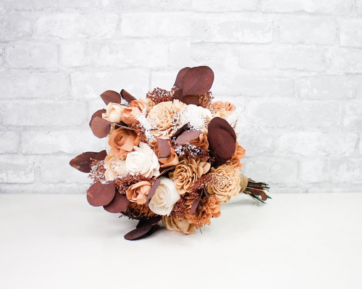 Clean Ivory Petal Collection DIY Ivory Wood Flower Bouquet Kit Sola Wood  Flower Bouquet Customizable 