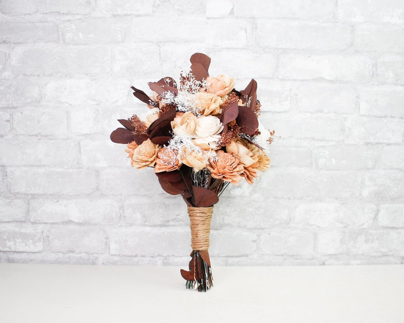 Topaz Bridal Bouquet Kit - Sola Wood Flowers