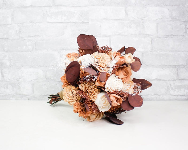 Topaz Bridal Bouquet Kit - Sola Wood Flowers
