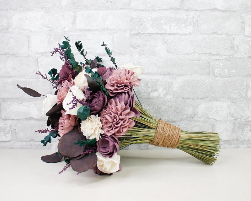 Twilight Sky Bridal Bouquet Kit - Sola Wood Flowers
