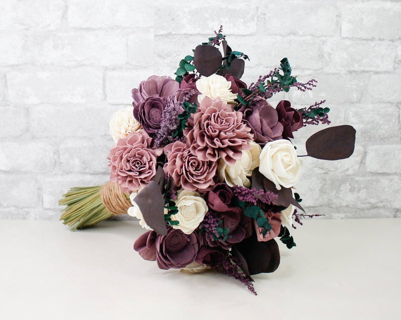 Twilight Sky Bridal Bouquet Kit - Sola Wood Flowers