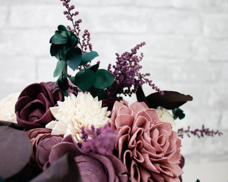 Twilight Sky Bridesmaid Bouquet Kit - Sola Wood Flowers