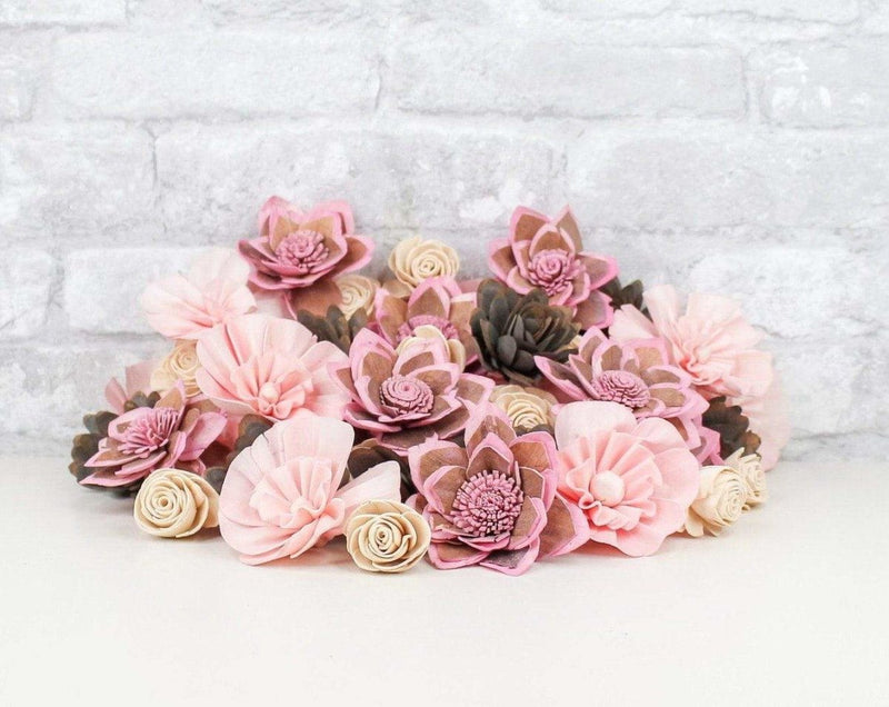 Valentine Assortment - Sola Wood Flowers