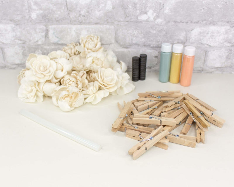 Wedding Favor Craft Kit - Sola Wood Flowers