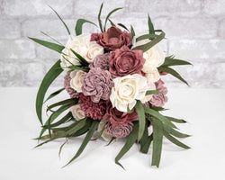 Willow Bridesmaid Bouquet Kit - Sola Wood Flowers