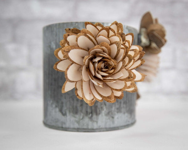 Wood Flower Magnet Set - Sola Wood Flowers