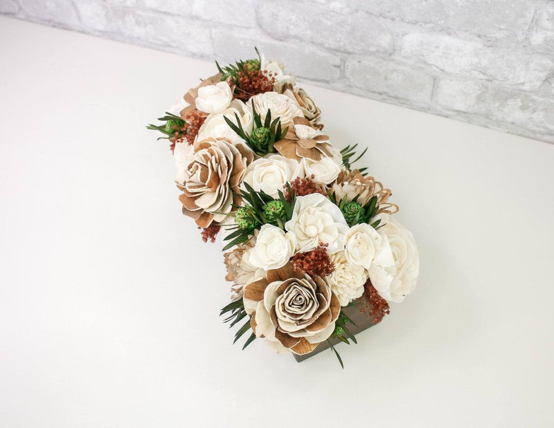 Woodland Wedding Centerpiece Craft Kit - Sola Wood Flowers