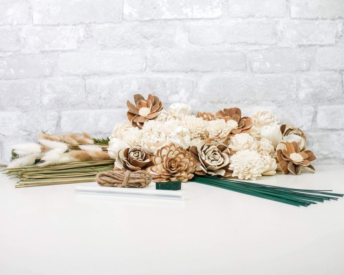 Toss Bouquet Kit – Sola Wood Flowers