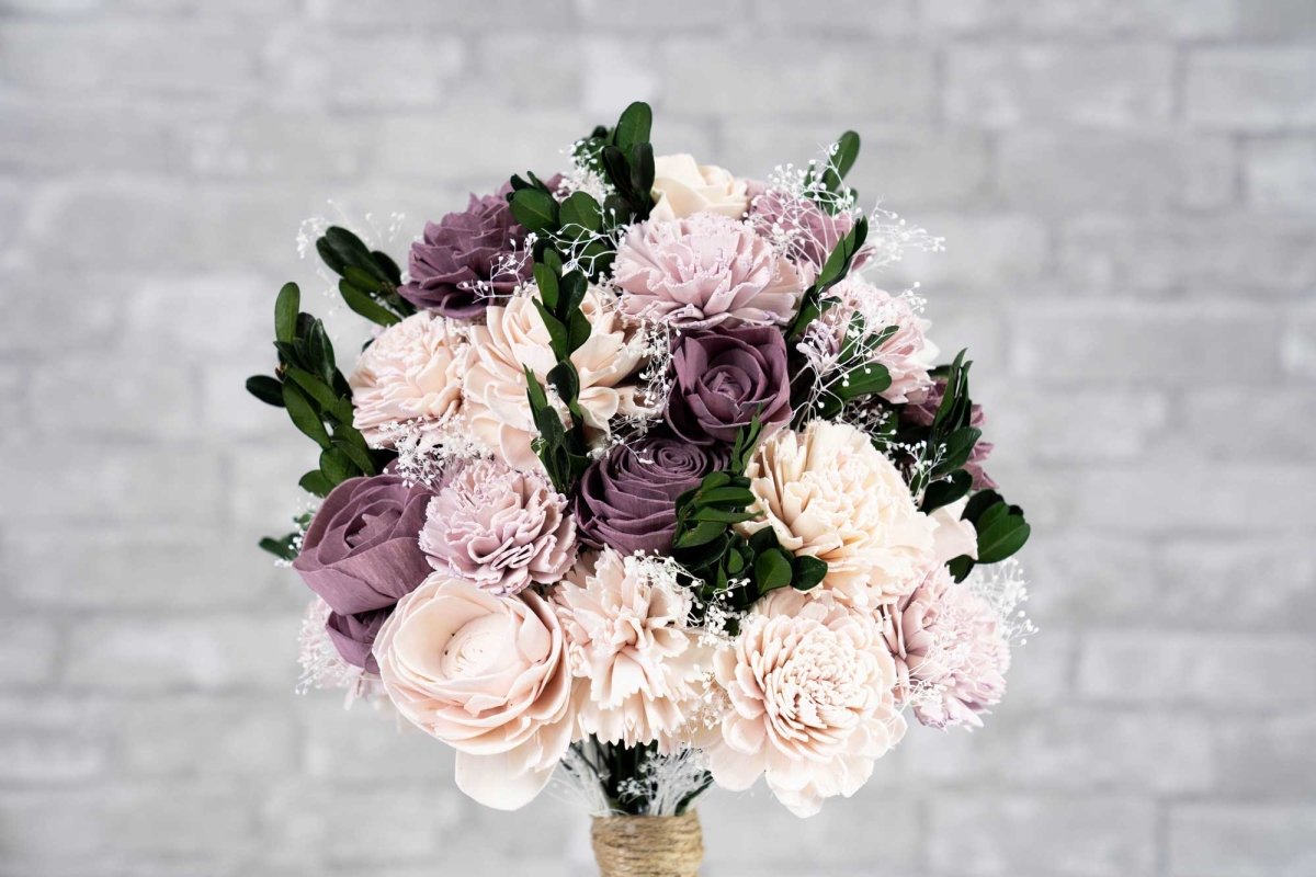 Zen Garden Bridal Bouquet – Sola Wood Flowers